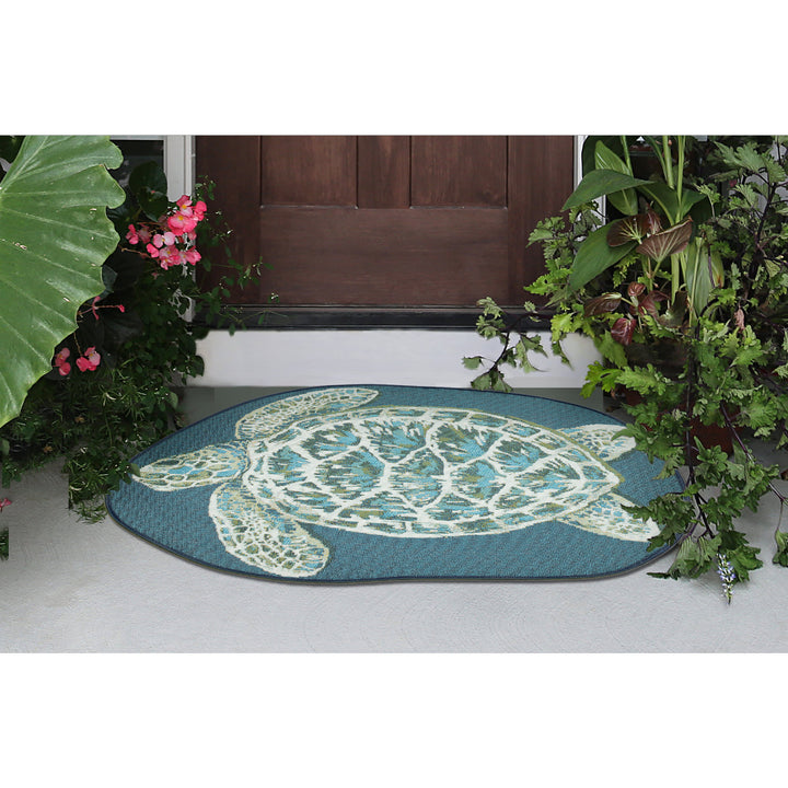 Blue | 3'3" x 2'1" Shaped