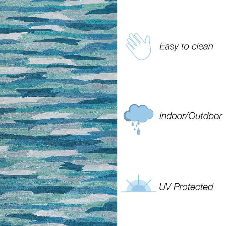 Teal | 3'6" x 5'6"