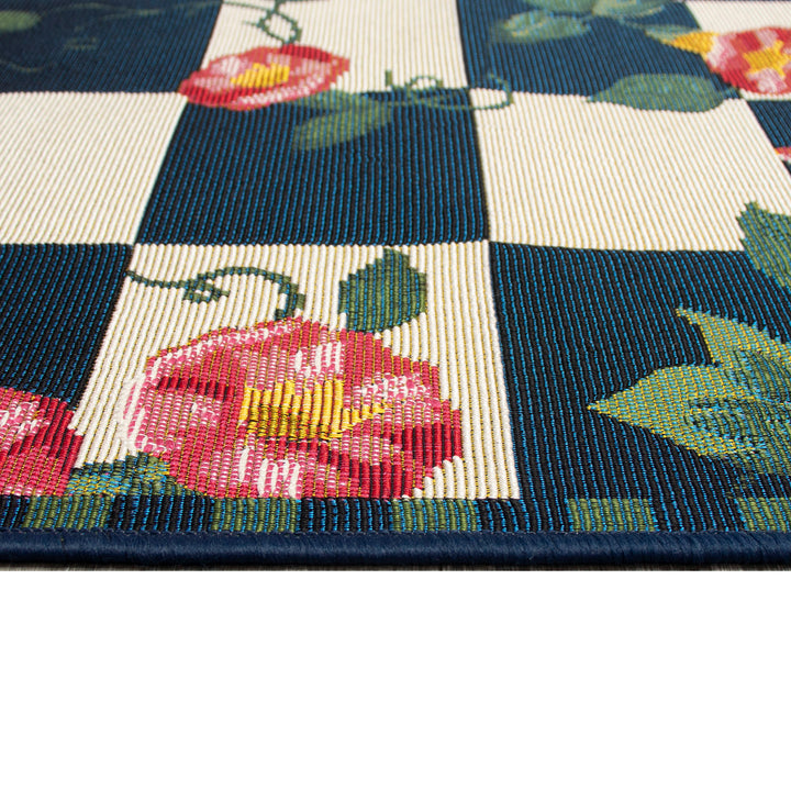 Navy | 1'11" x 4'11"