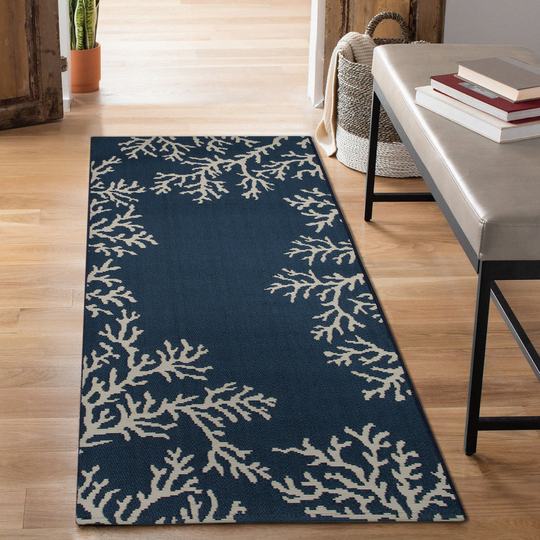Navy | 1'11" x 4'11"