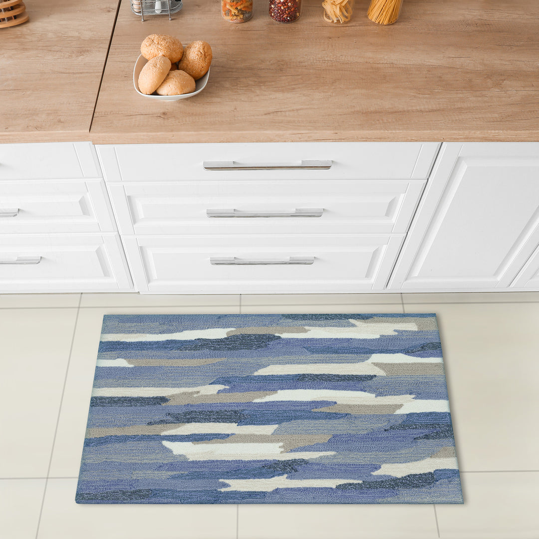 Blue | 1'8" x 2'6"