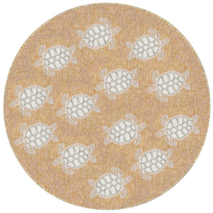 Carmel Seaturtles Indoor Outdoor Area Rug