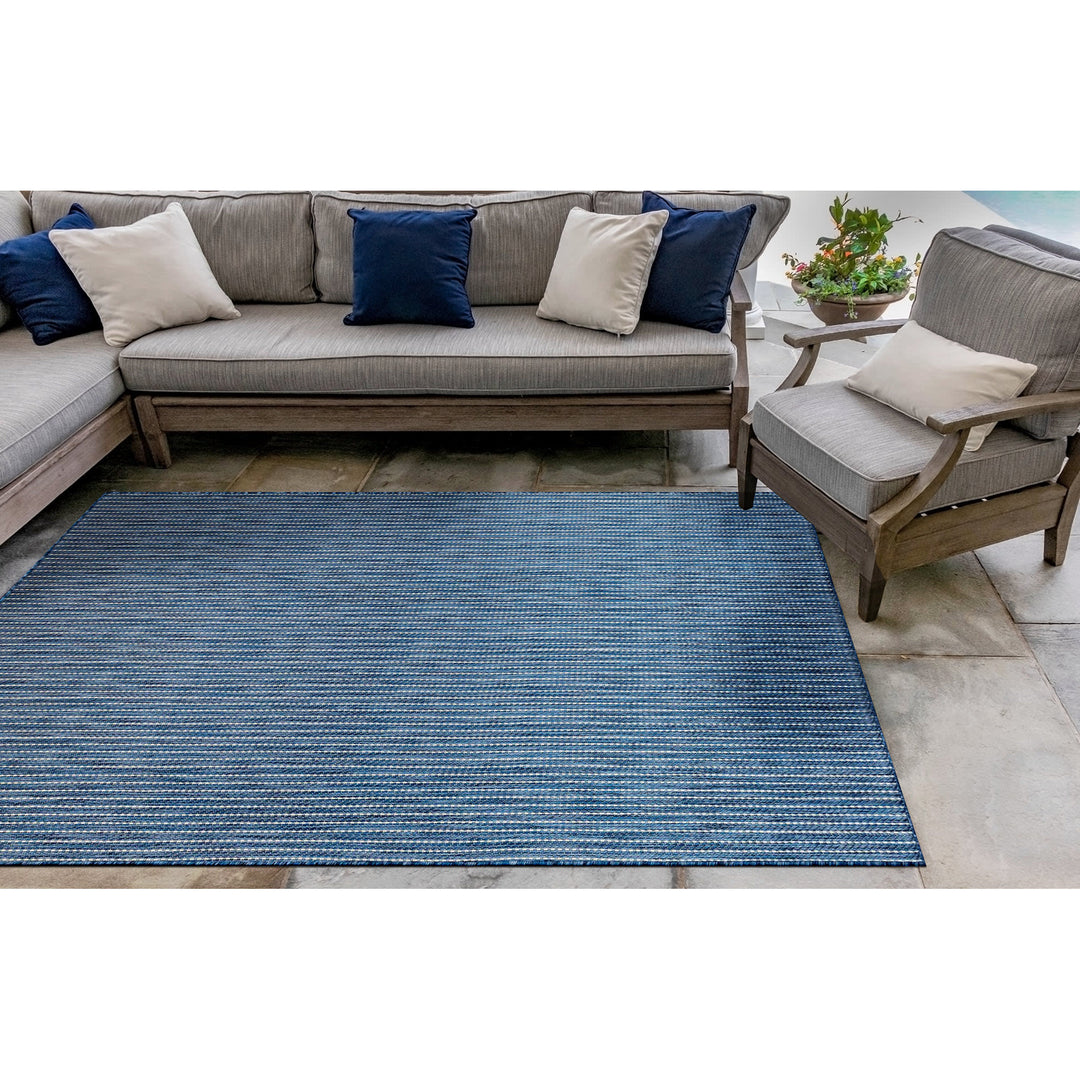Carmel Texture Stripe Indoor/Outdoor Area Rug