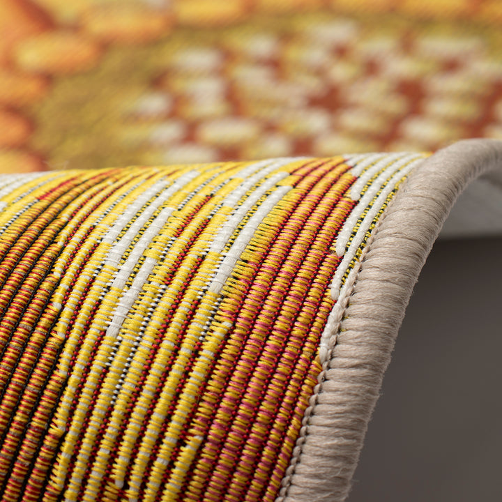 Yellow | 3'3" x 2'1" 1/2 Round