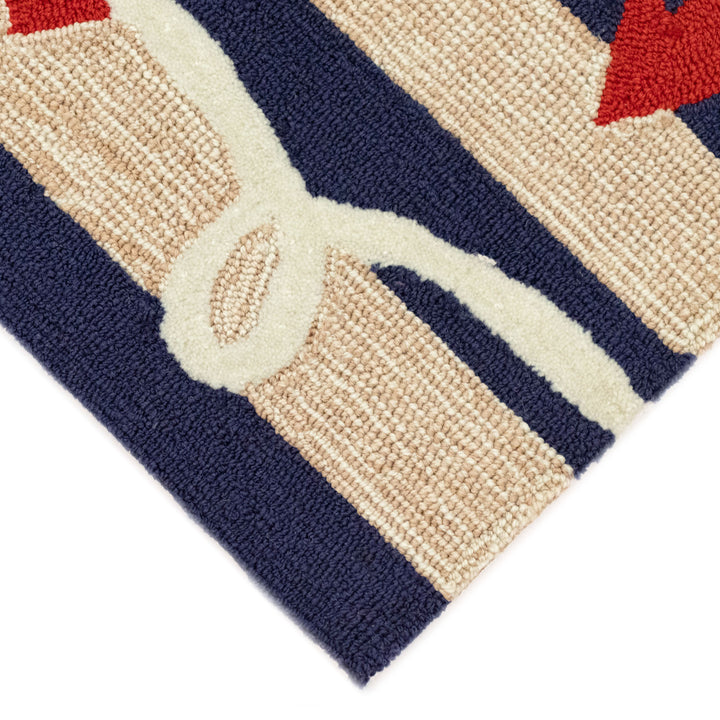Navy | 1'8" x 2'6"