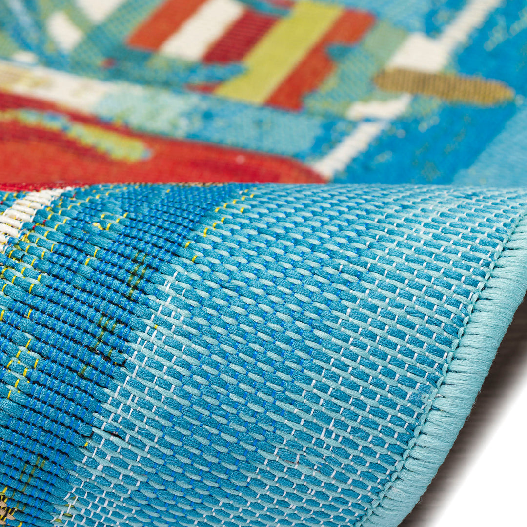 Blue | 1'11" x 4'11"