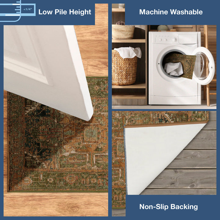 Green | 1'11" x 4'11"