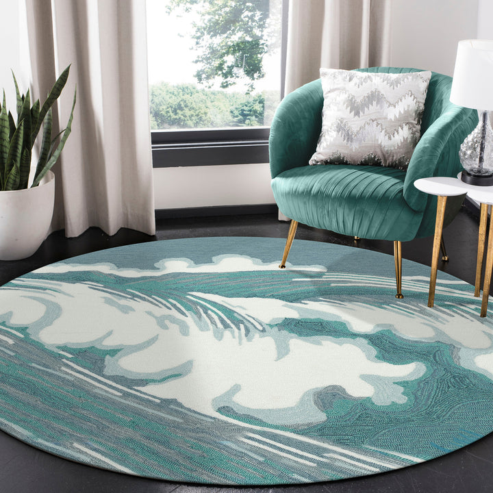 Capri Wave Indoor Outdoor Area Rug