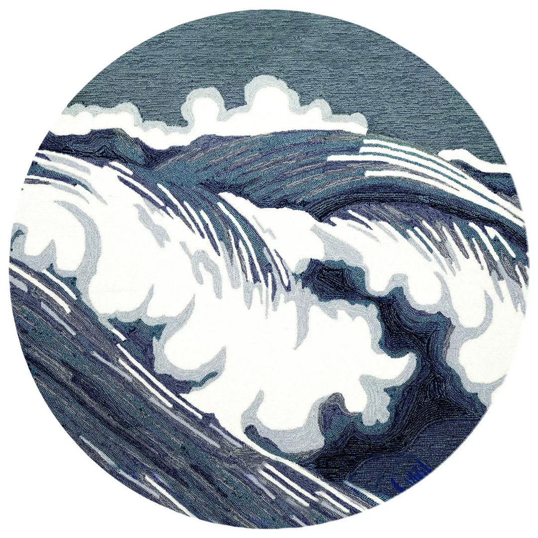 Capri Wave Indoor Outdoor Area Rug