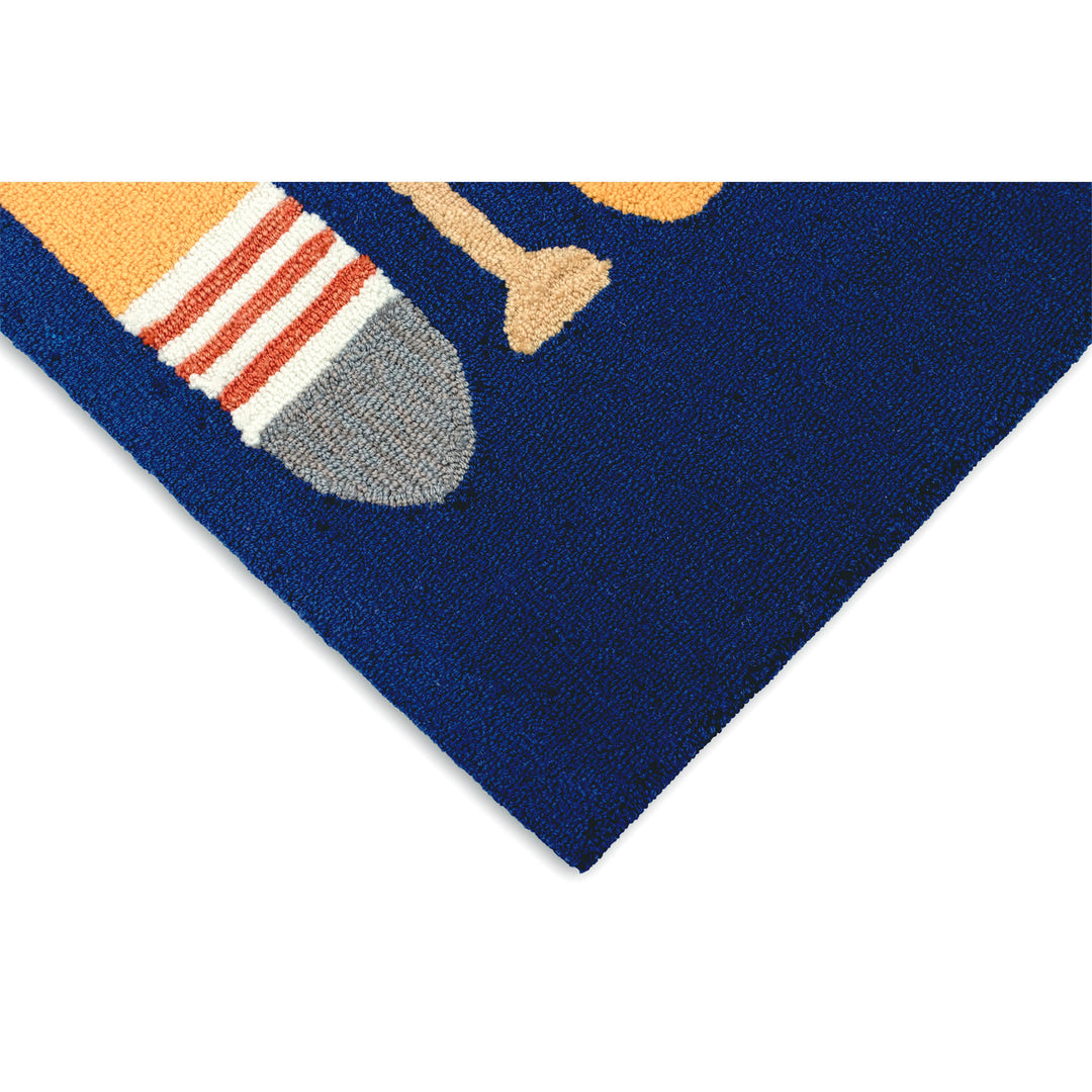 Navy | 2' x 5'