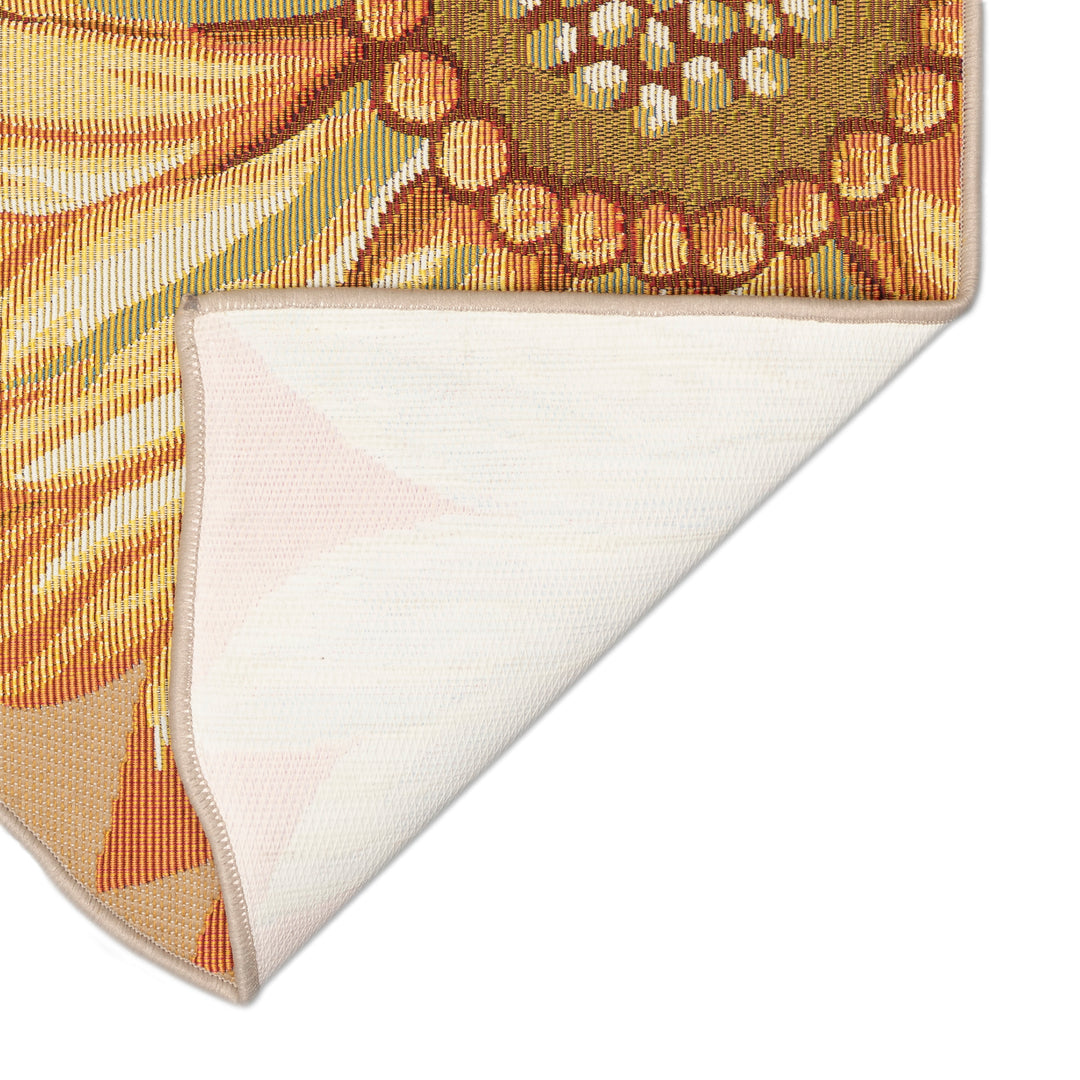 Yellow | 3'3" x 2'1" 1/2 Round