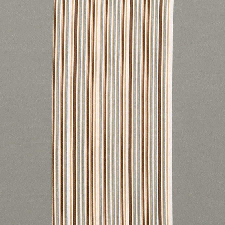 Julia Stripe Light Filtering/Room Darkening Window Curtain Set Lush