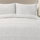 Bedding Bundle: Roesser Quilt Set + Pom Pom Stripe Quilt Set - Full/Queen