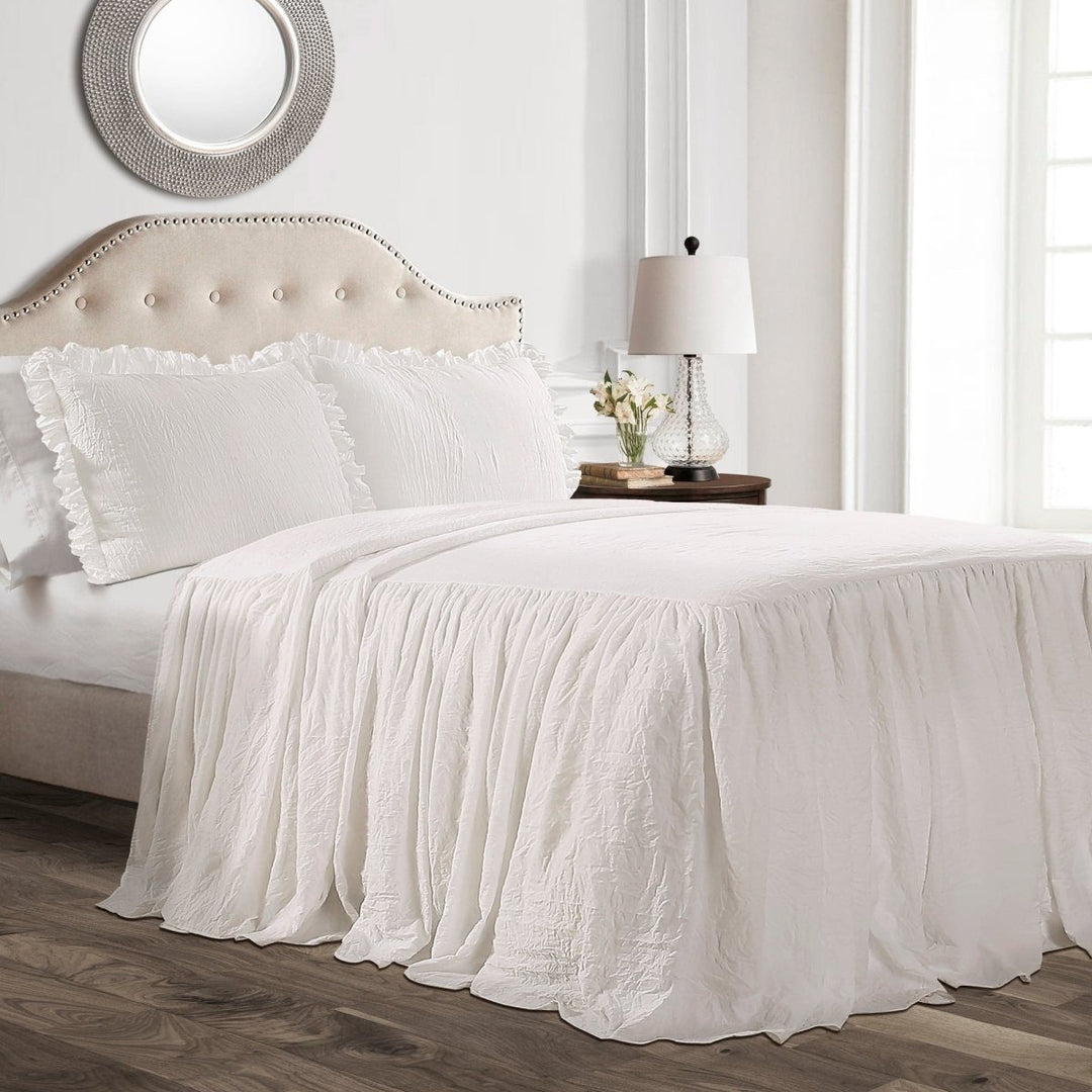Ruffle Skirt Bedspread Set - Main Image
