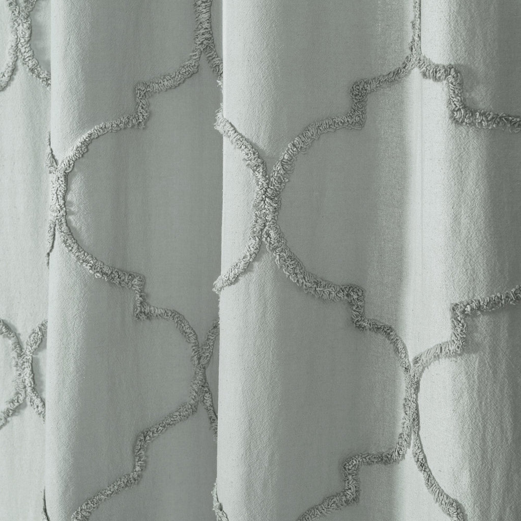 Avon Chenille Trellis Shower Curtain | Lush Decor | www.lushdecor.com ...