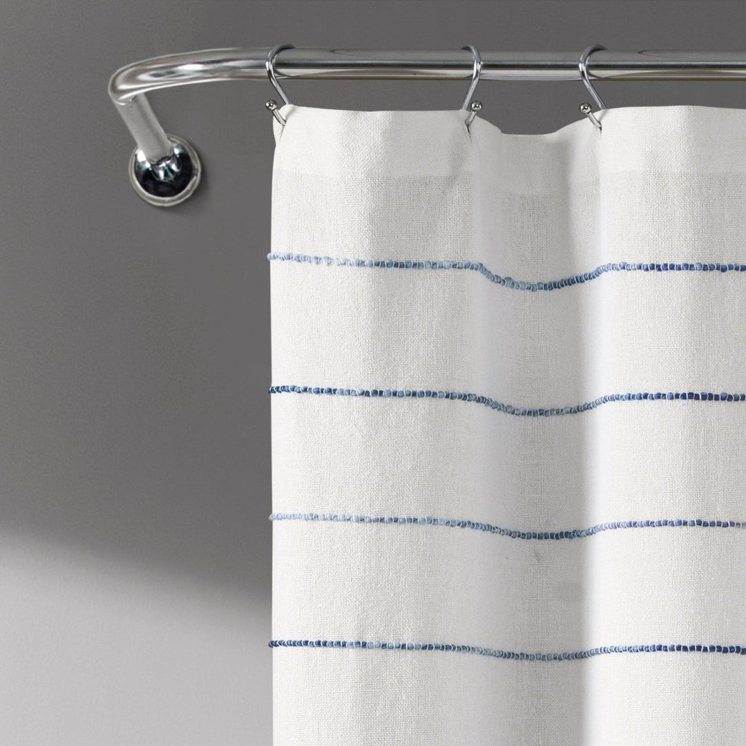 Lush Decor Tenda Da Doccia In Cotone Tinto A Righe, 183 X 183 Lush Decor Tenda Da Doccia In Cotone Tinto A Righe, 183 X 183