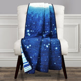 Space Star Ombre Reversible Throw