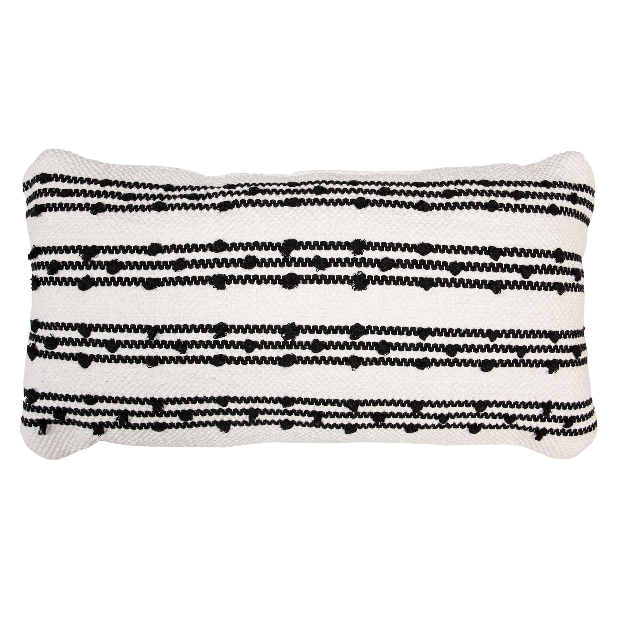White Minimalist Solid Color Block Spring Summer Rectangular Pillow