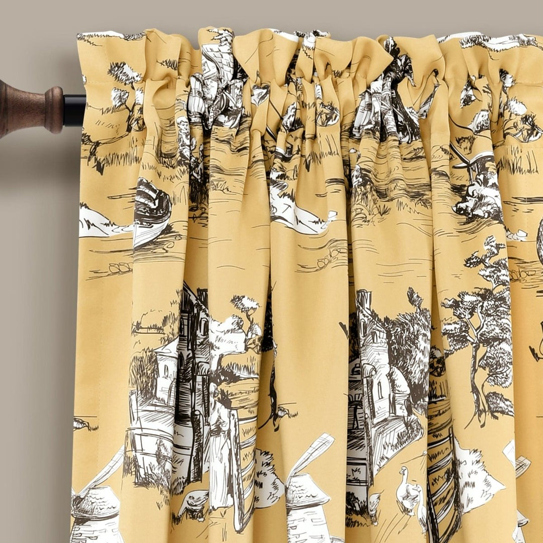 Lush Decor French Country Toile Reversible Cotton Italy Lush Decor French Country Toile Reversible Cotton Italy