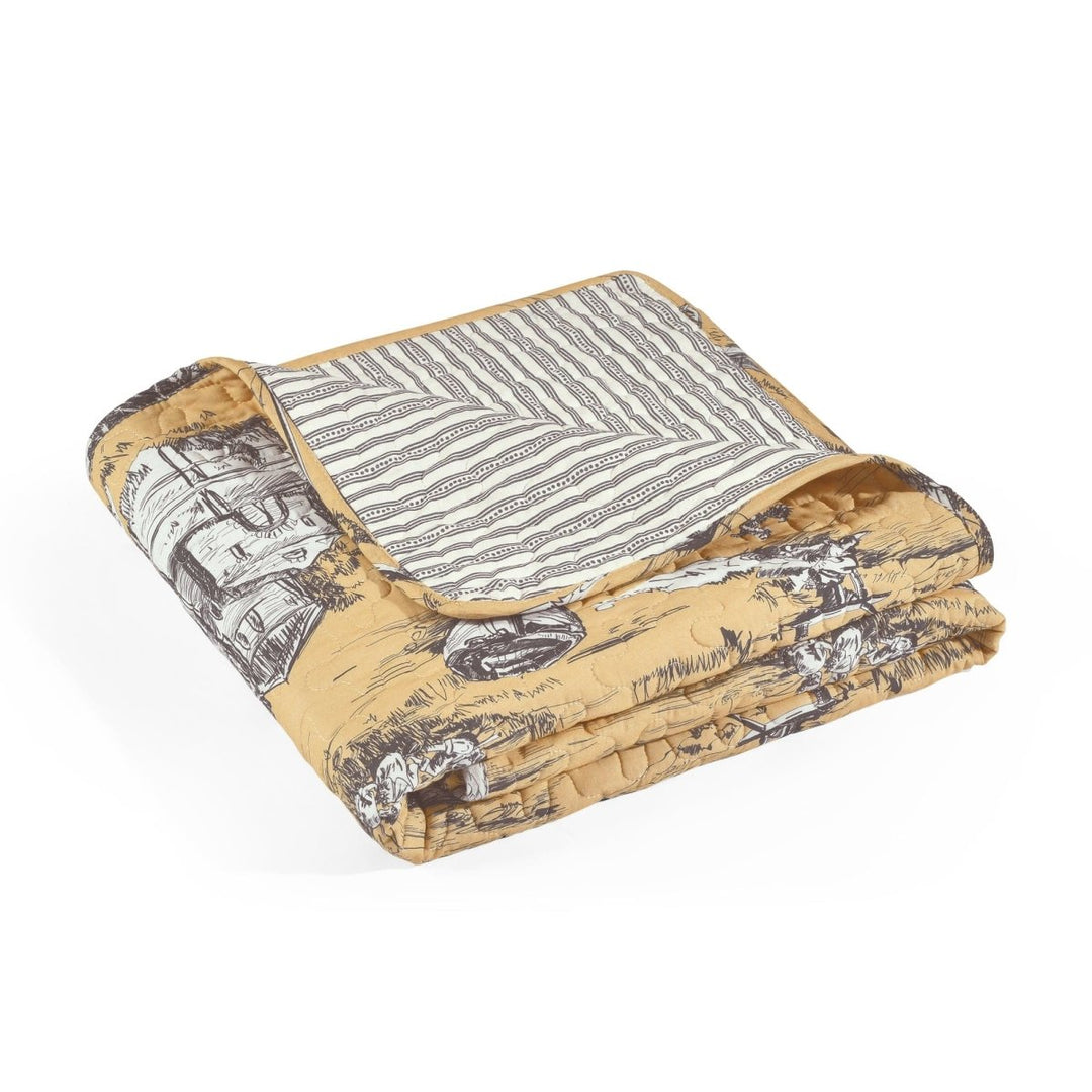 French Country Toile Throw | Lush Decor | www.lushdecor.com – LushDecor