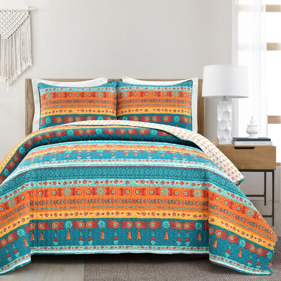 TG. 60 Inches x 50 Inches) Lush Decor Coperta reversibile con motivo a TG. 60 Inches x 50 Inches) Lush Decor Coperta reversibile con motivo a
