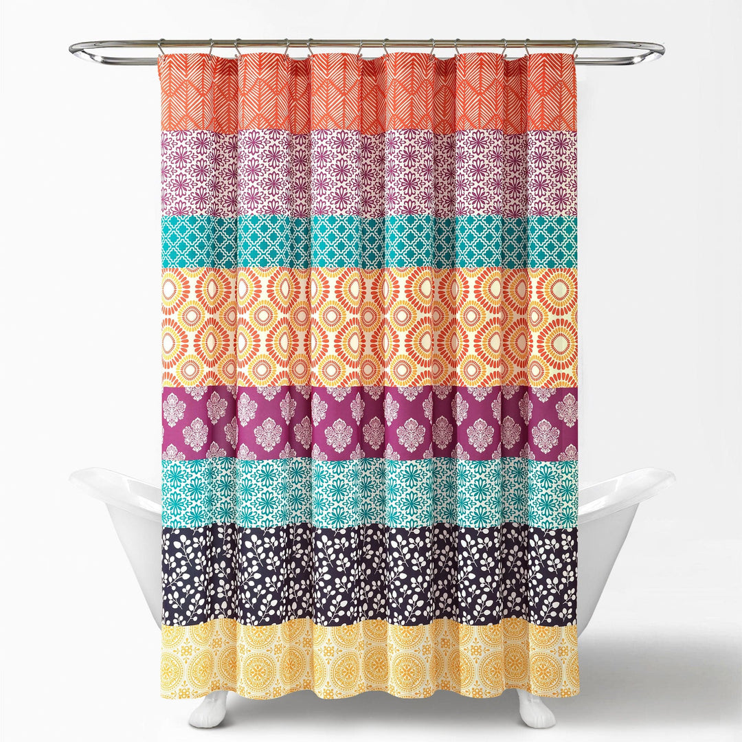 Bohemian Stripe Shower Curtain | Lush Decor | www.lushdecor.com – LushDecor