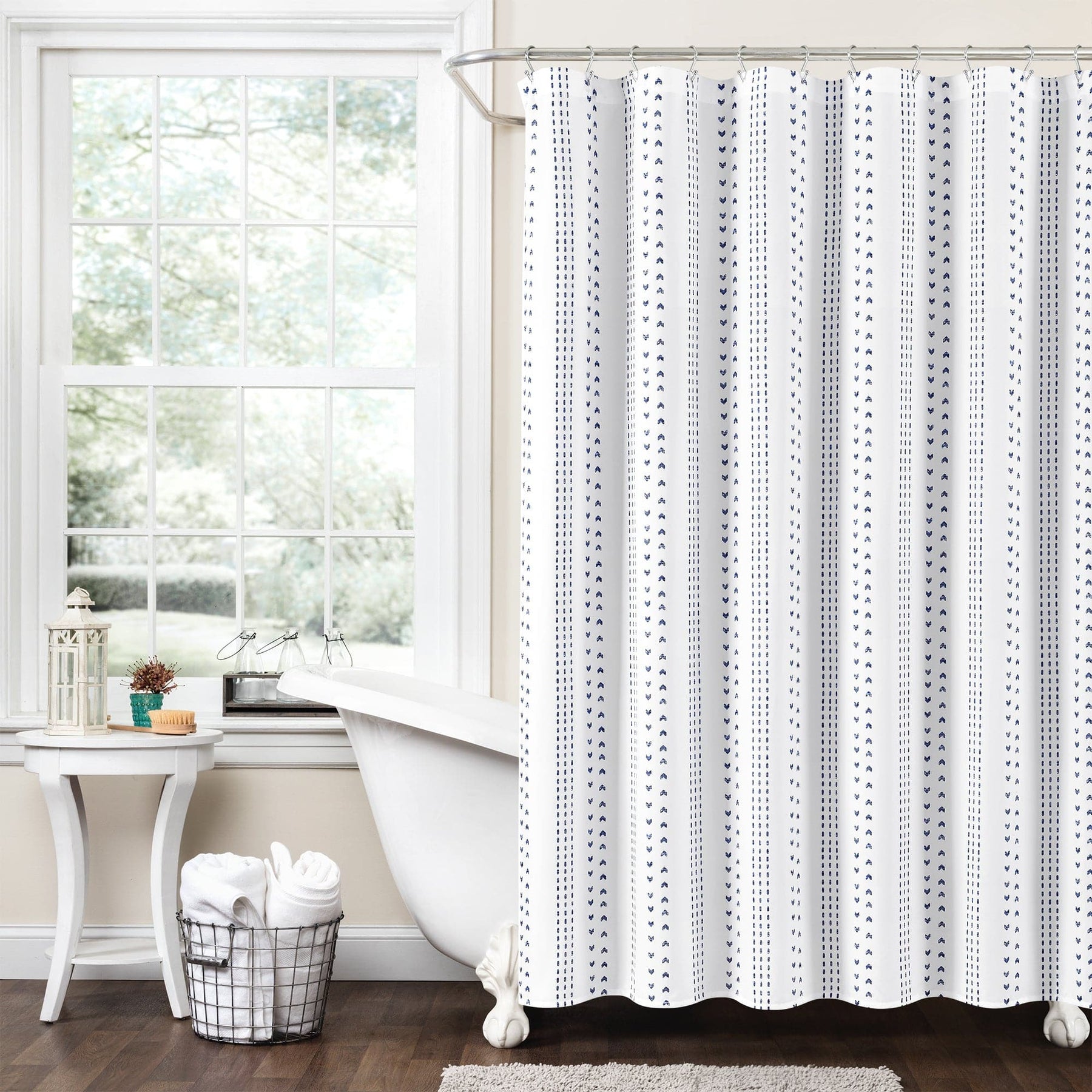 Hygge Stripe Shower Curtain Lush Decor Www Lushdecor Com