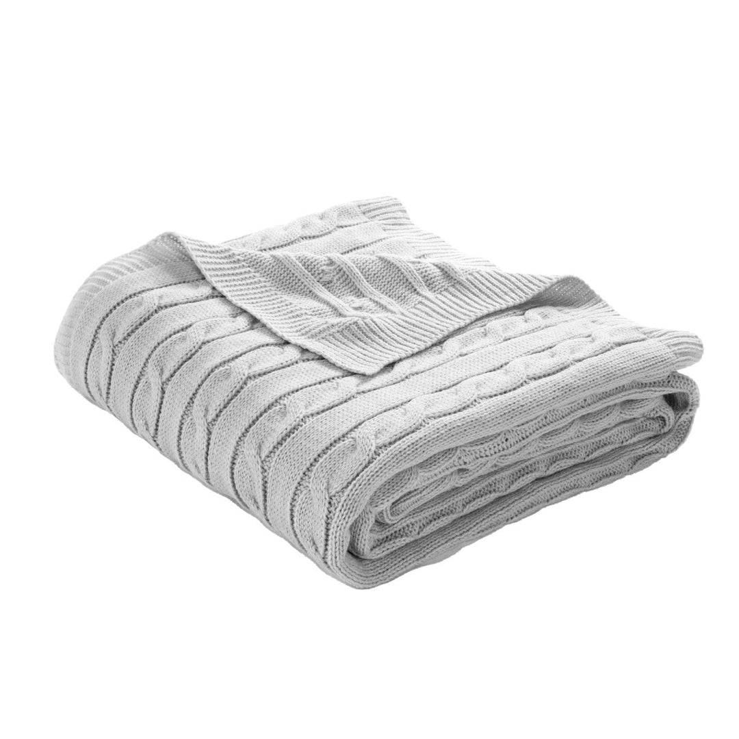 Cable Soft Knitted Throw Lush Decor – LushDecor