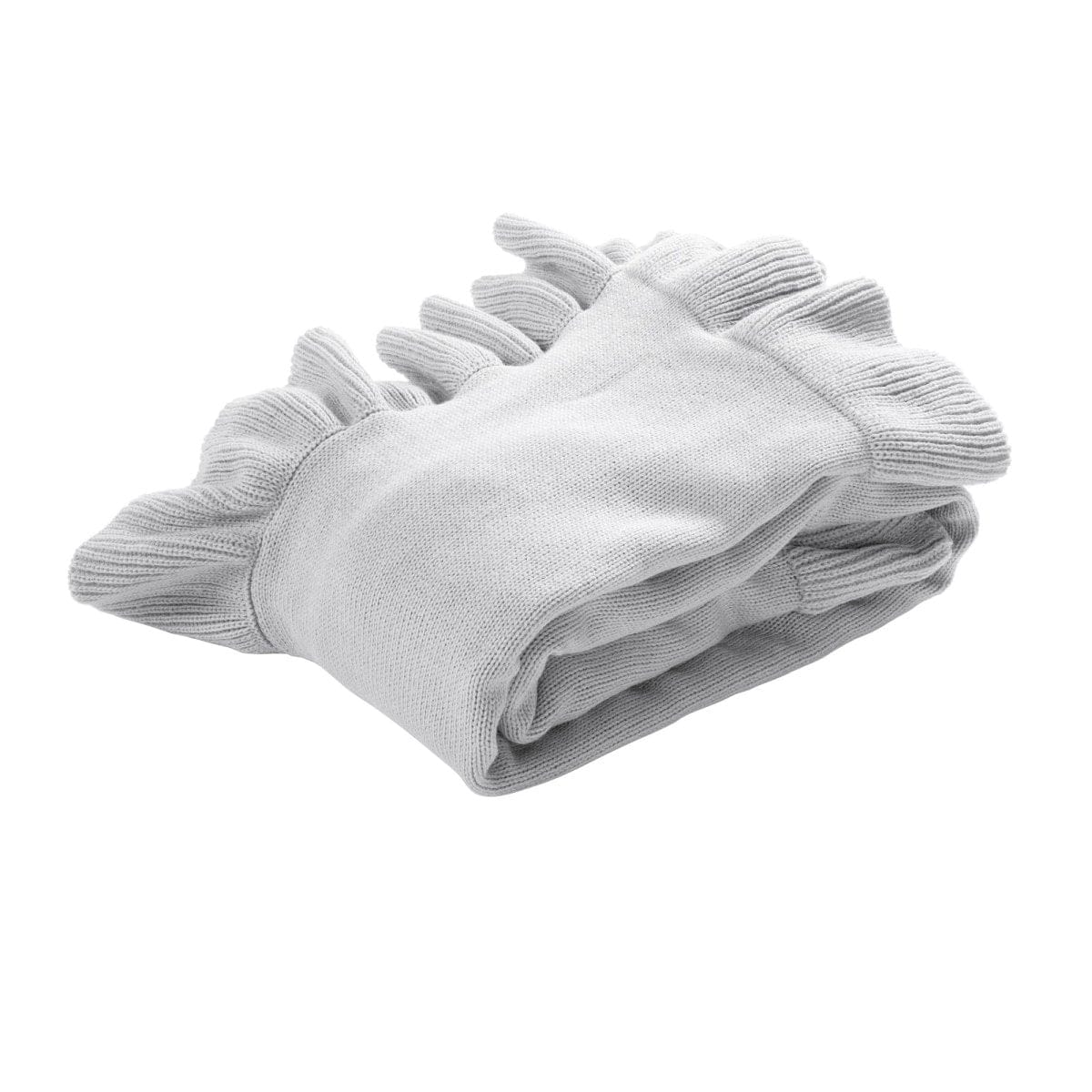 Throw Rug With Ruffles Reyna Soft Knitted Ruffle Throw | Lush Decor | www.lushdecor.com ...