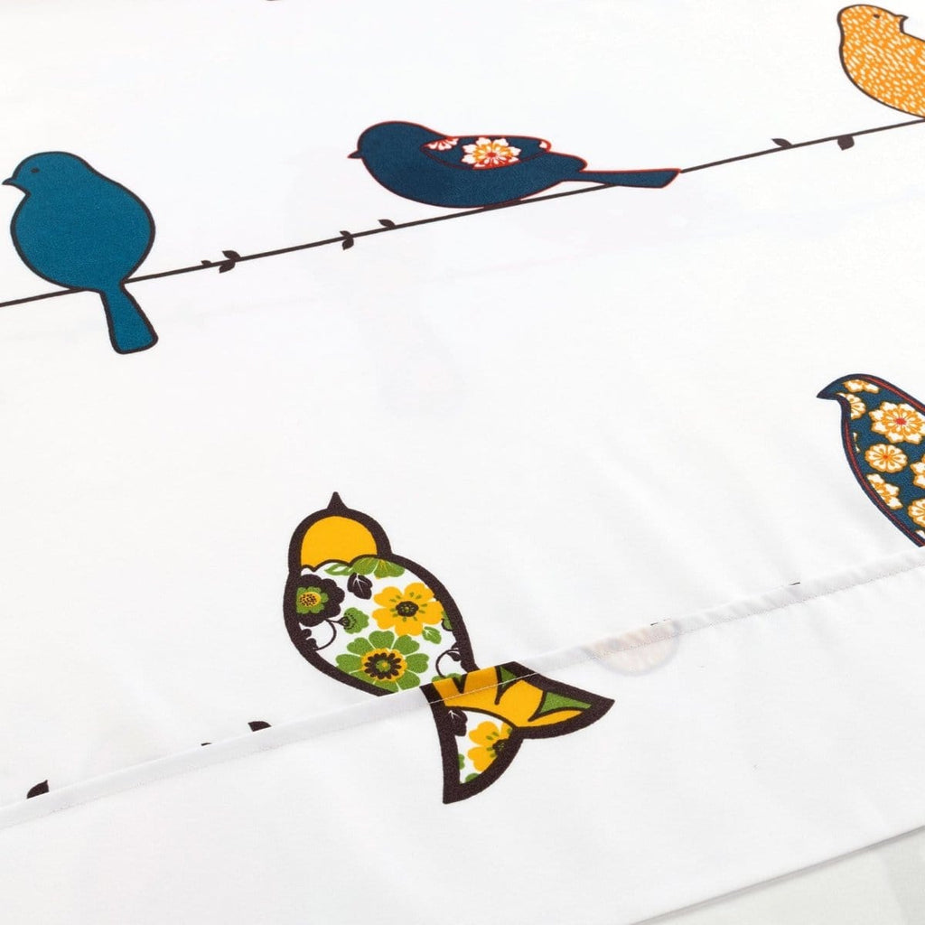 Lush Decor Rowley Birds Bettlaken-Set, 6-teilig, Marineblau – Mit Vogel-Muster, Für Ganzjährigen Komfort