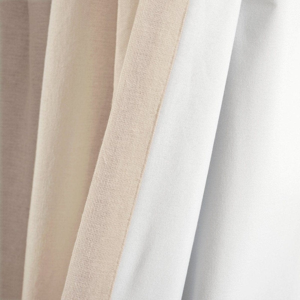 Linen Button 100% Lined Blackout Window Curtain Panel | Lush Decor ...