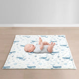 Seaside Baby Square With Border Play Mat