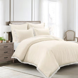 Bedding Bundle: Bohemian Flower Quilt Set + Rosalie Comforter Set