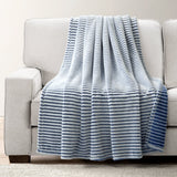 Super Cozy Ultra Soft Ribbed Faux Fur Throw