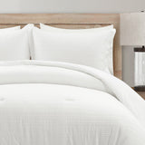 Bedding Bundle: Haniya Comforter Set + Boho Stripe Quilt Set