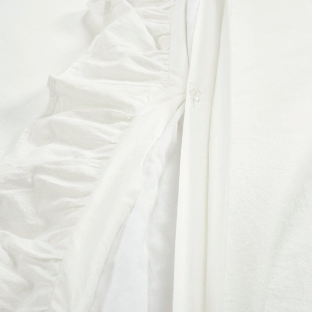 Ella Cotton - White Duvet Cover