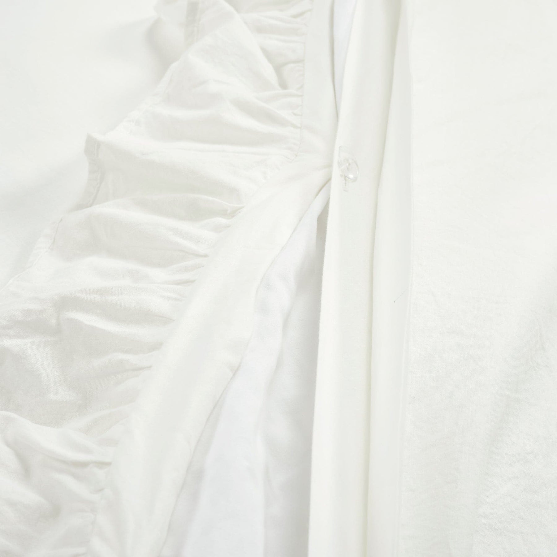 Ella Ruffle Lace 100% Cotton Duvet Cover 3 Piece Set | Lush Decor | www ...