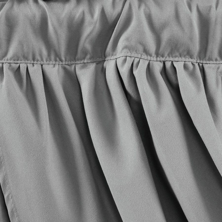 Lush Decor Lucia Valance Lit Blanc - Élégante Cantonnière En Polyester Brossé