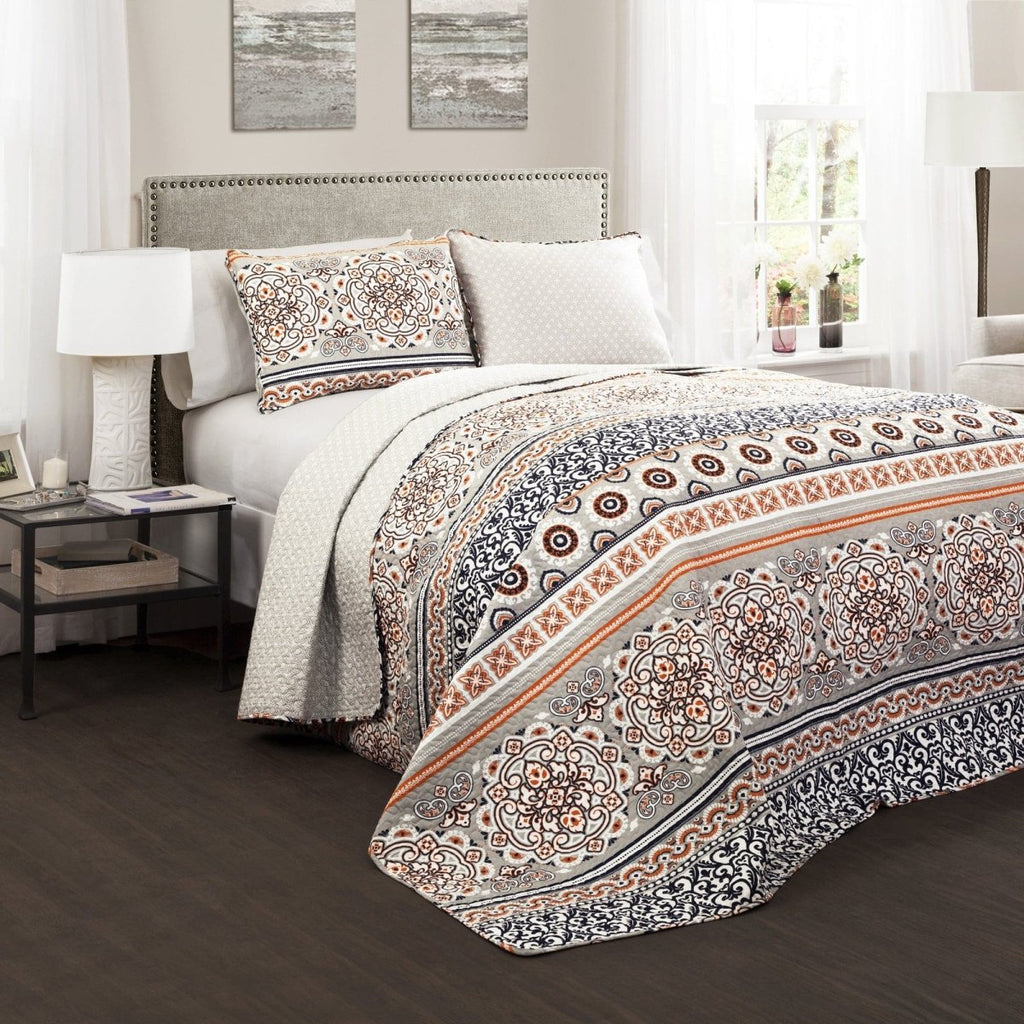 超美品！2020AW NEIGHBORHOOD/ QUILT Nesco Stripe 3 Piece Quilt Set | Lush Decor | www.lushdecor.com