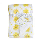 Sunshine Plush Baby Blanket