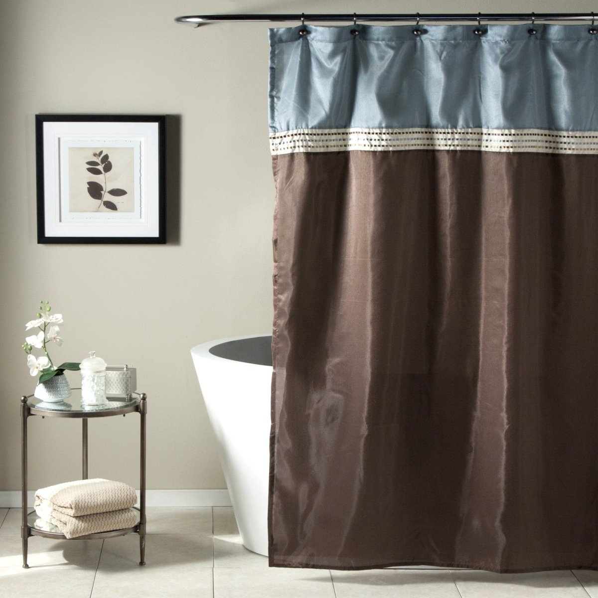 Terra Shower Curtain Lush Decor LushDecor