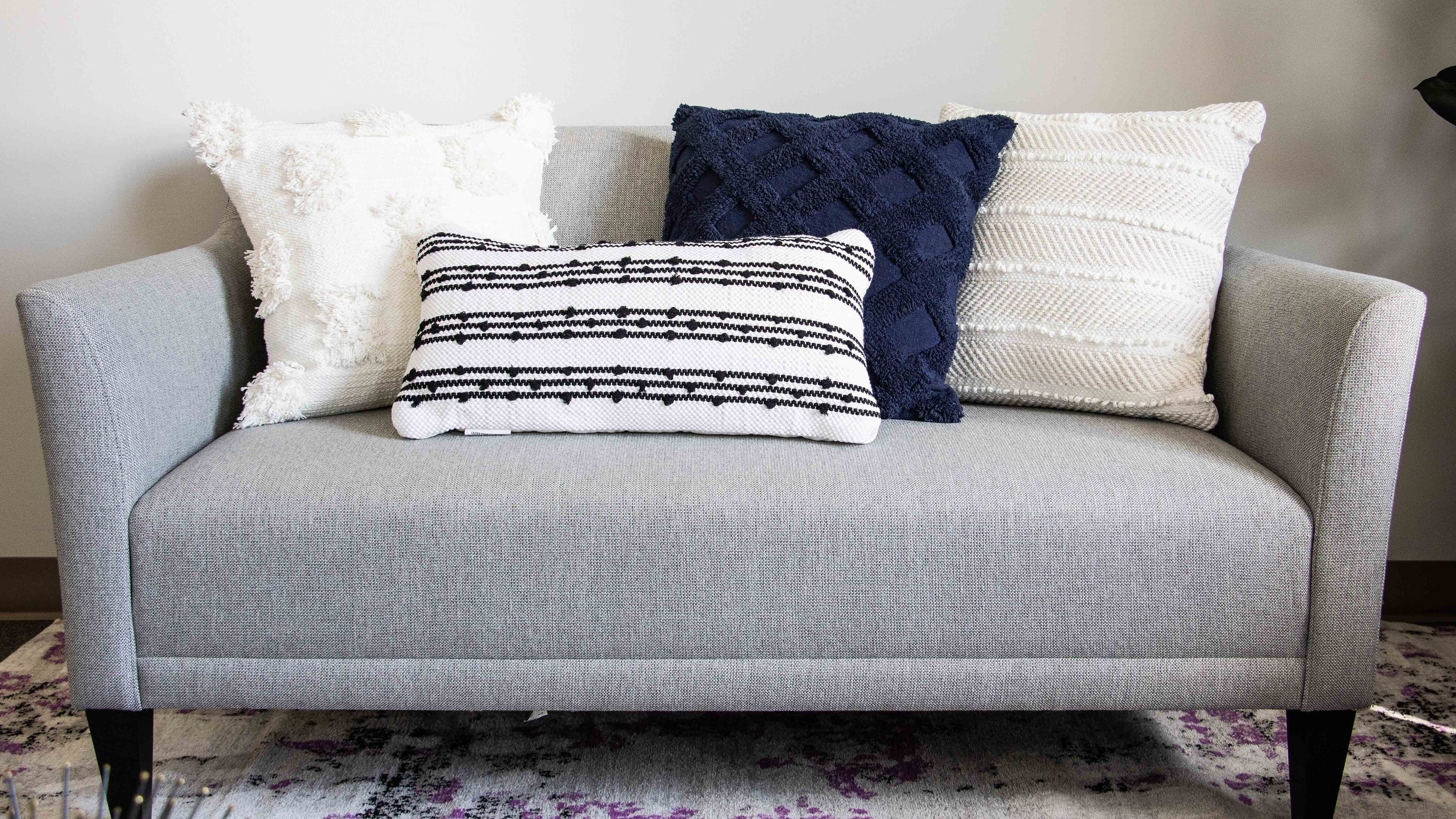 Hash Stripe Decorative Pillow | Lush Decor | www.lushdecor.com – LushDecor
