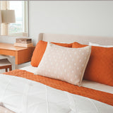 Bedding Bundle: Ava Diamond Quilt + Diamond Geo Jacquard Comforter + Hygge Kantha Quilt/Coverlet